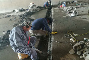 浙江铁路框架桥伸缩缝堵漏